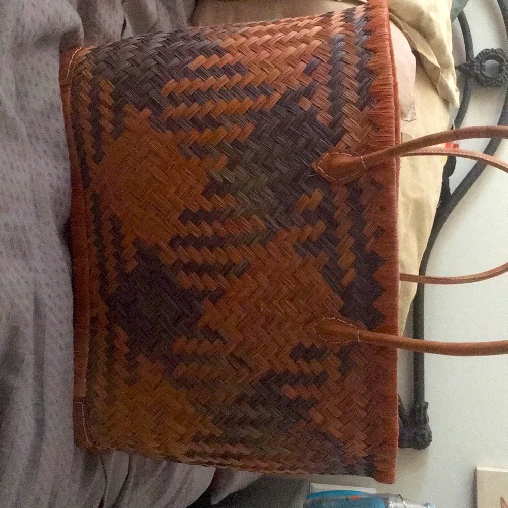 Shebobo straw bag. Never used